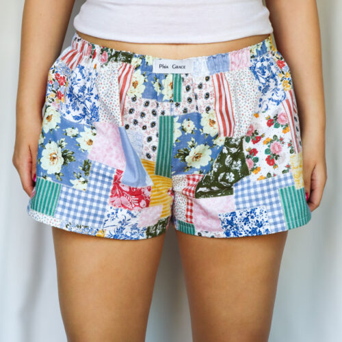 Patch Print Boxer Shorts