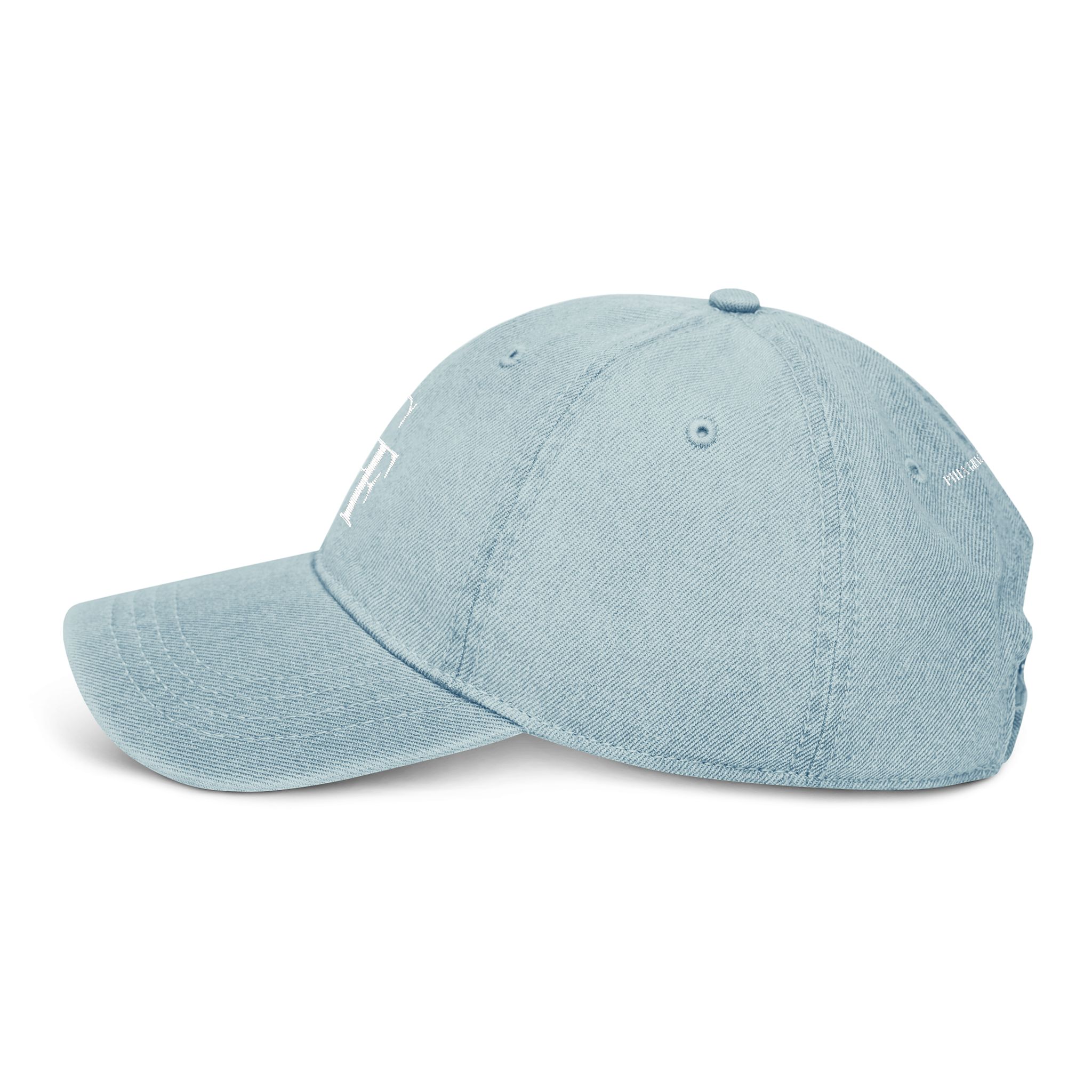 Embroidered Logo Denim Hat