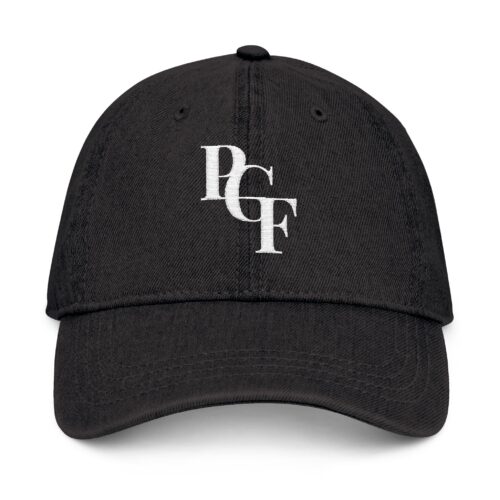 Embroidered Logo Denim Hat