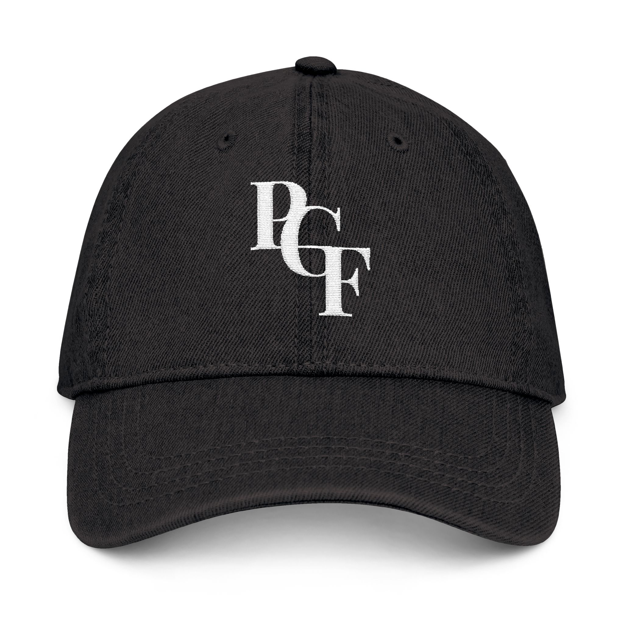 Embroidered Logo Denim Hat