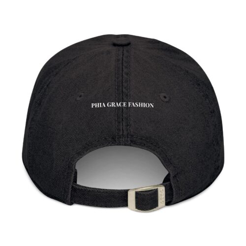 Embroidered Logo Denim Hat