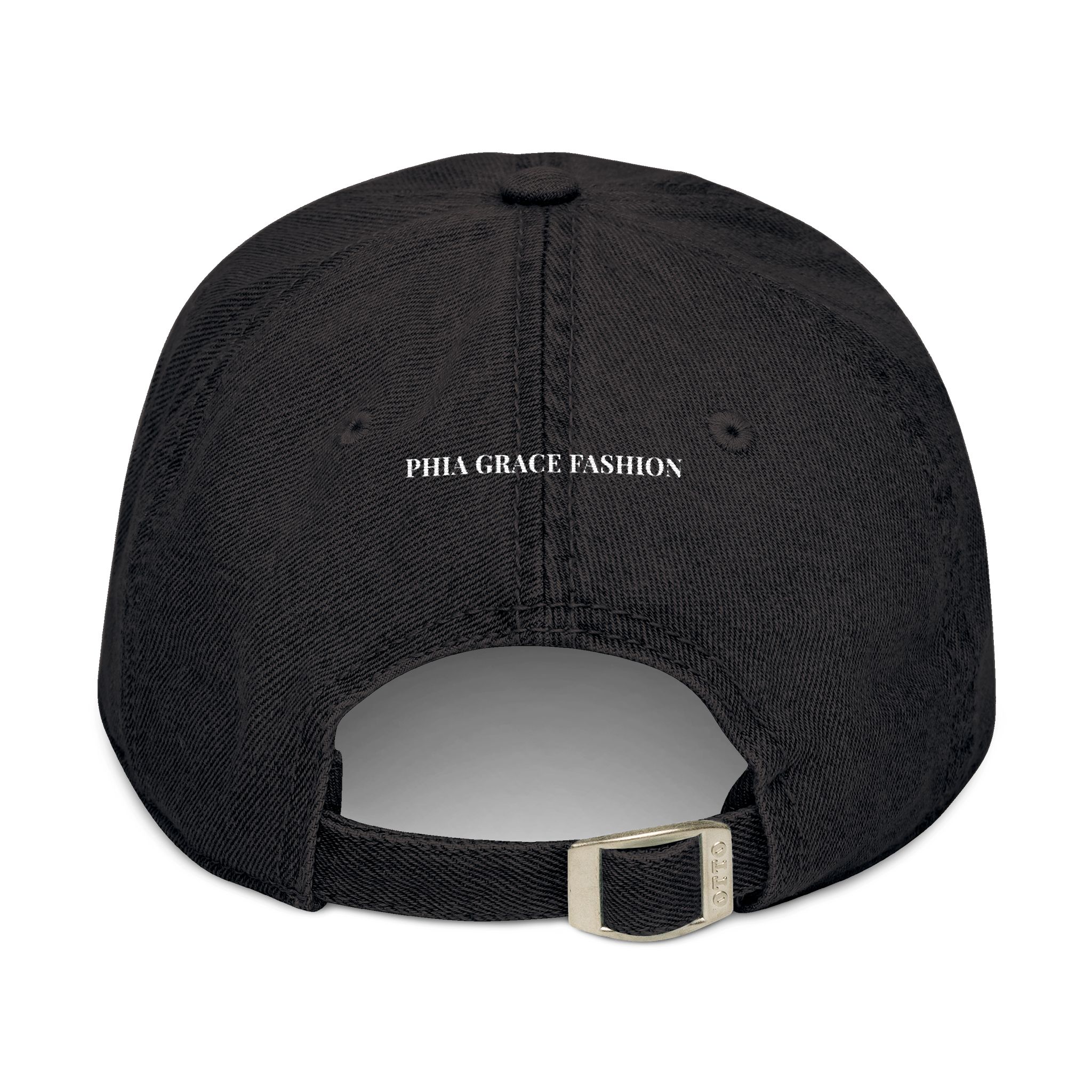Embroidered Logo Denim Hat