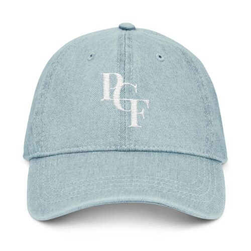 Embroidered Logo Denim Hat