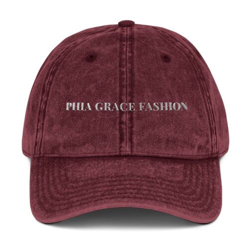 PGF Logo Embroidered Vintage Cap