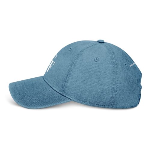 Embroidered Logo Denim Hat