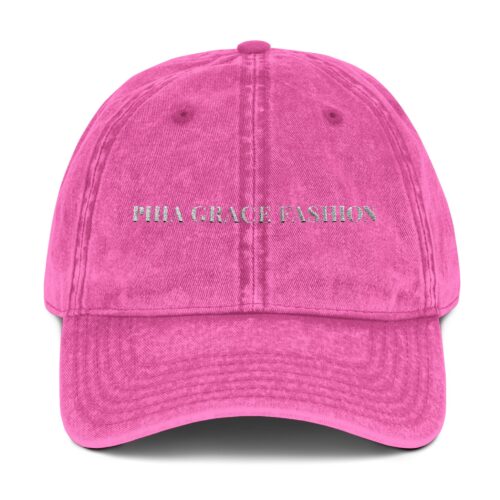 PGF Logo Embroidered Vintage Cap