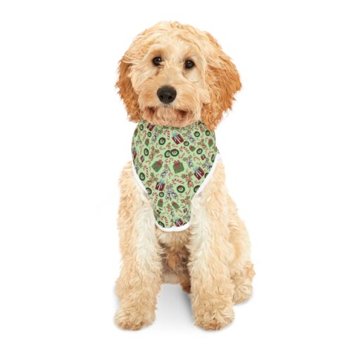 Green Christmas Pet Hoodie