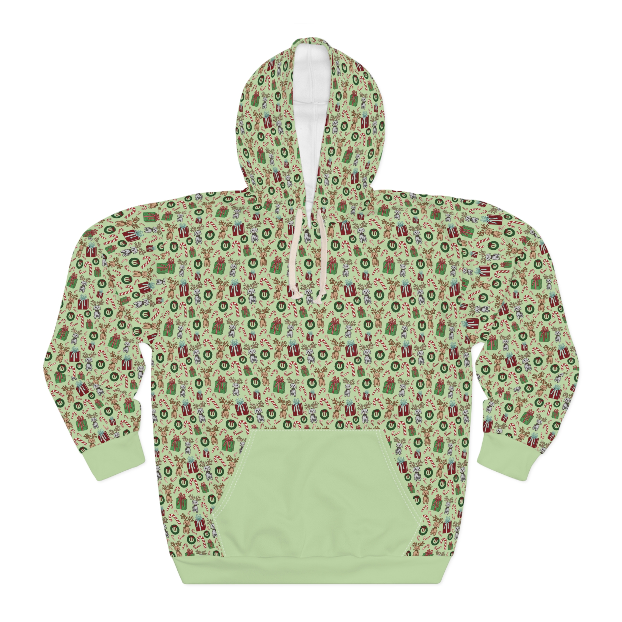 14725916482403636621_2048.jpeg Green Christmas Pullover Hoodie