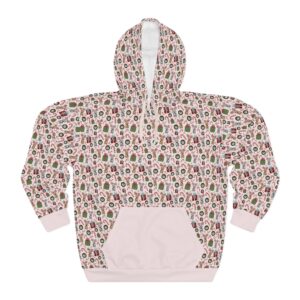 Pink Christmas Pullover Hoodie