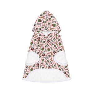 Pink Christmas Pet Hoodie
