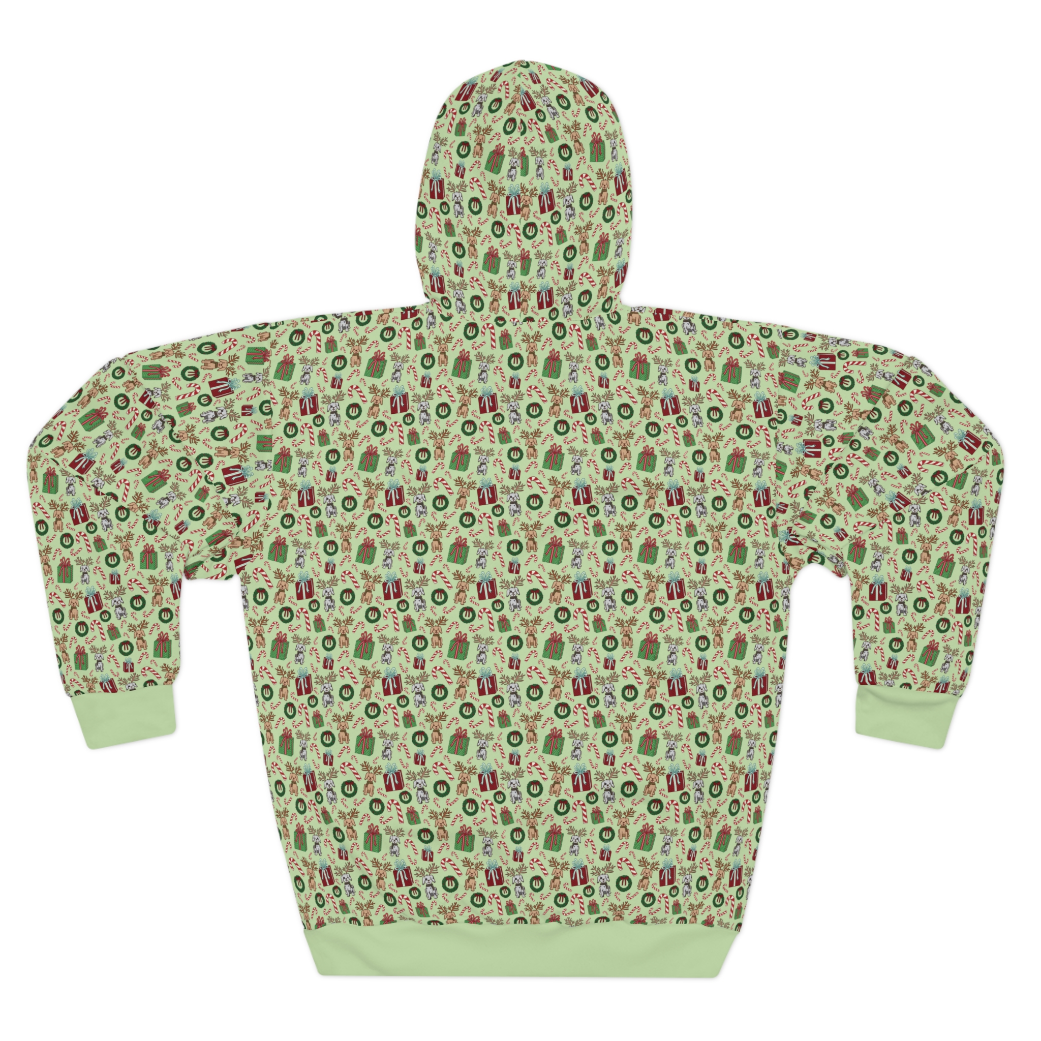 Green Christmas Pullover Hoodie