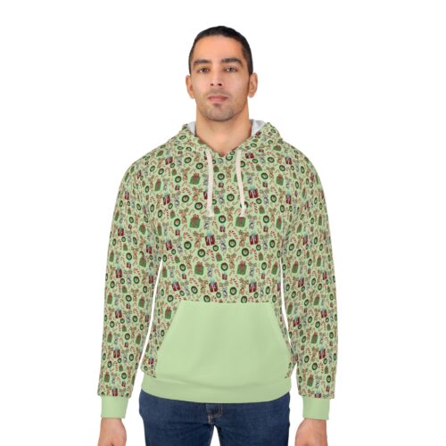 Green Christmas Pullover Hoodie