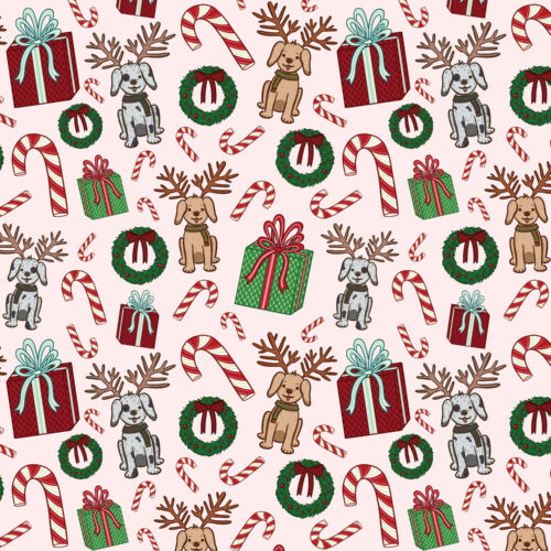 Pink Christmas Pullover Hoodie