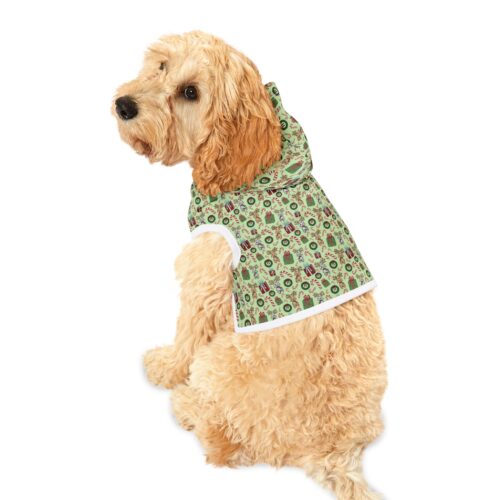 Green Christmas Pet Hoodie