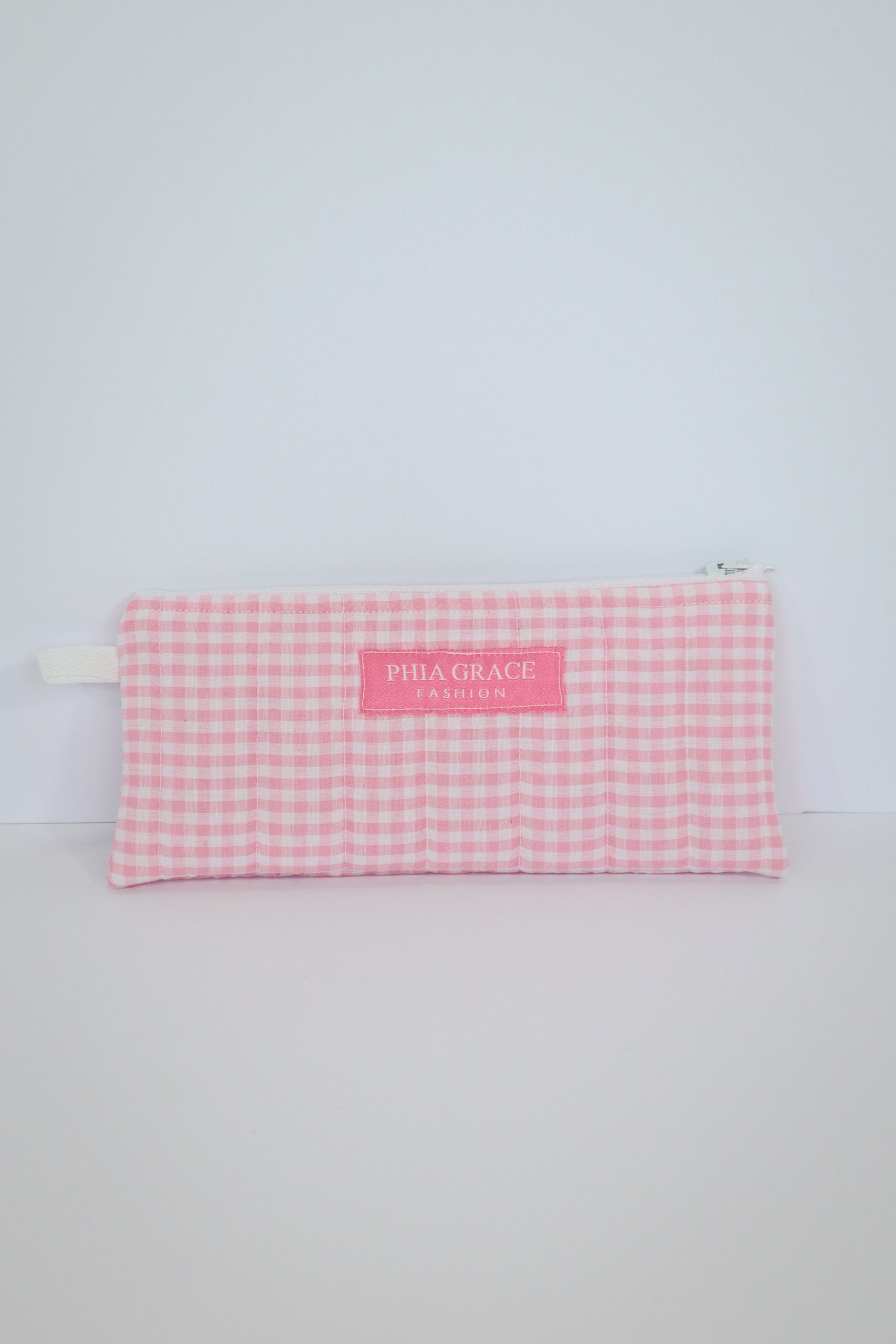 IMG_6101 Pencil Pouch in Pink Gingham