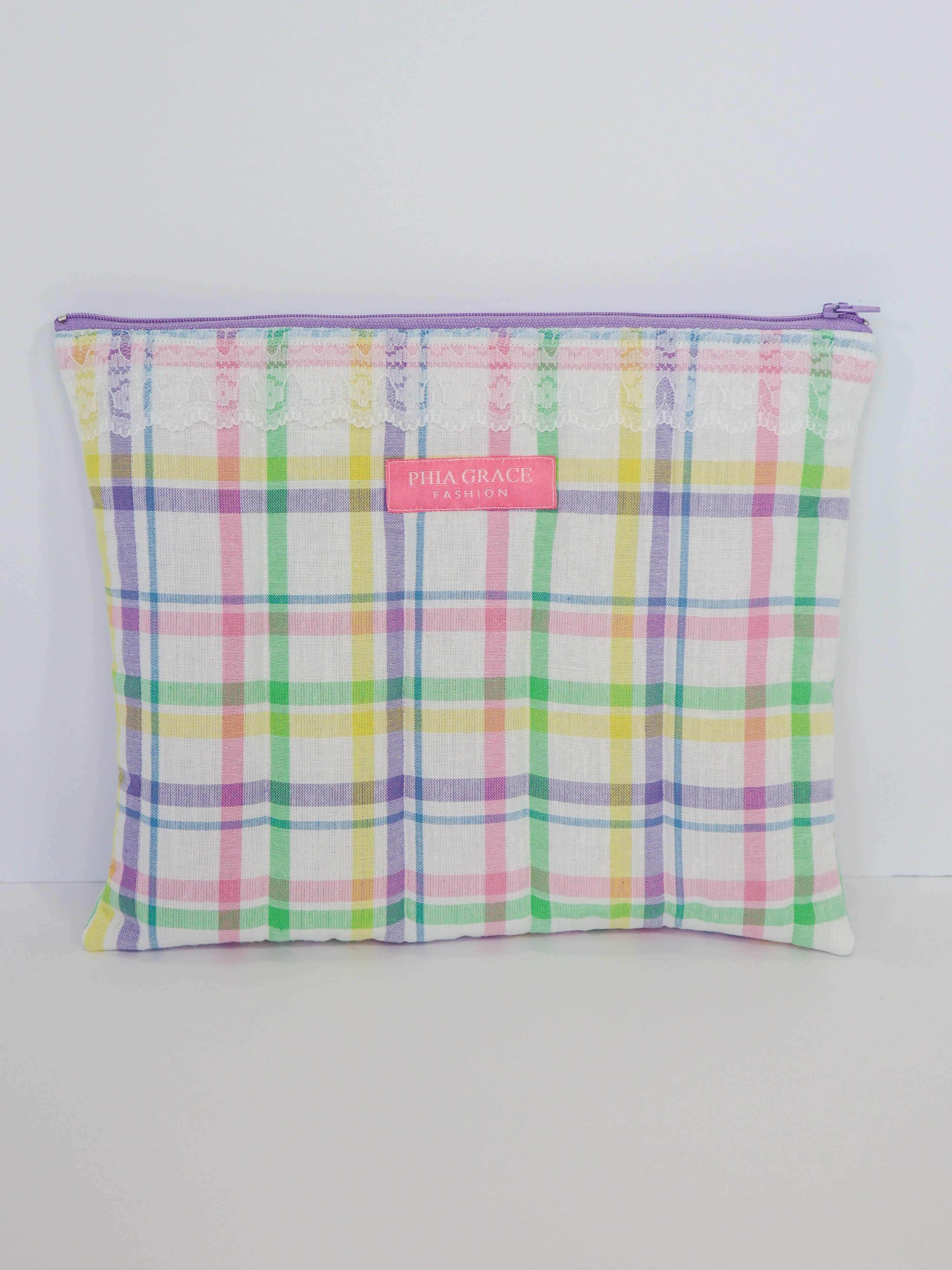 IMG_6123 iPad Case in Pastel Plaid