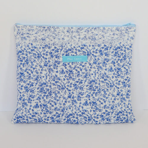 IMG_6125 iPad Case in Blue and White Floral