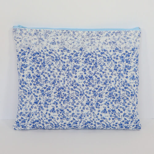 IMG_6126 iPad Case in Blue and White Floral