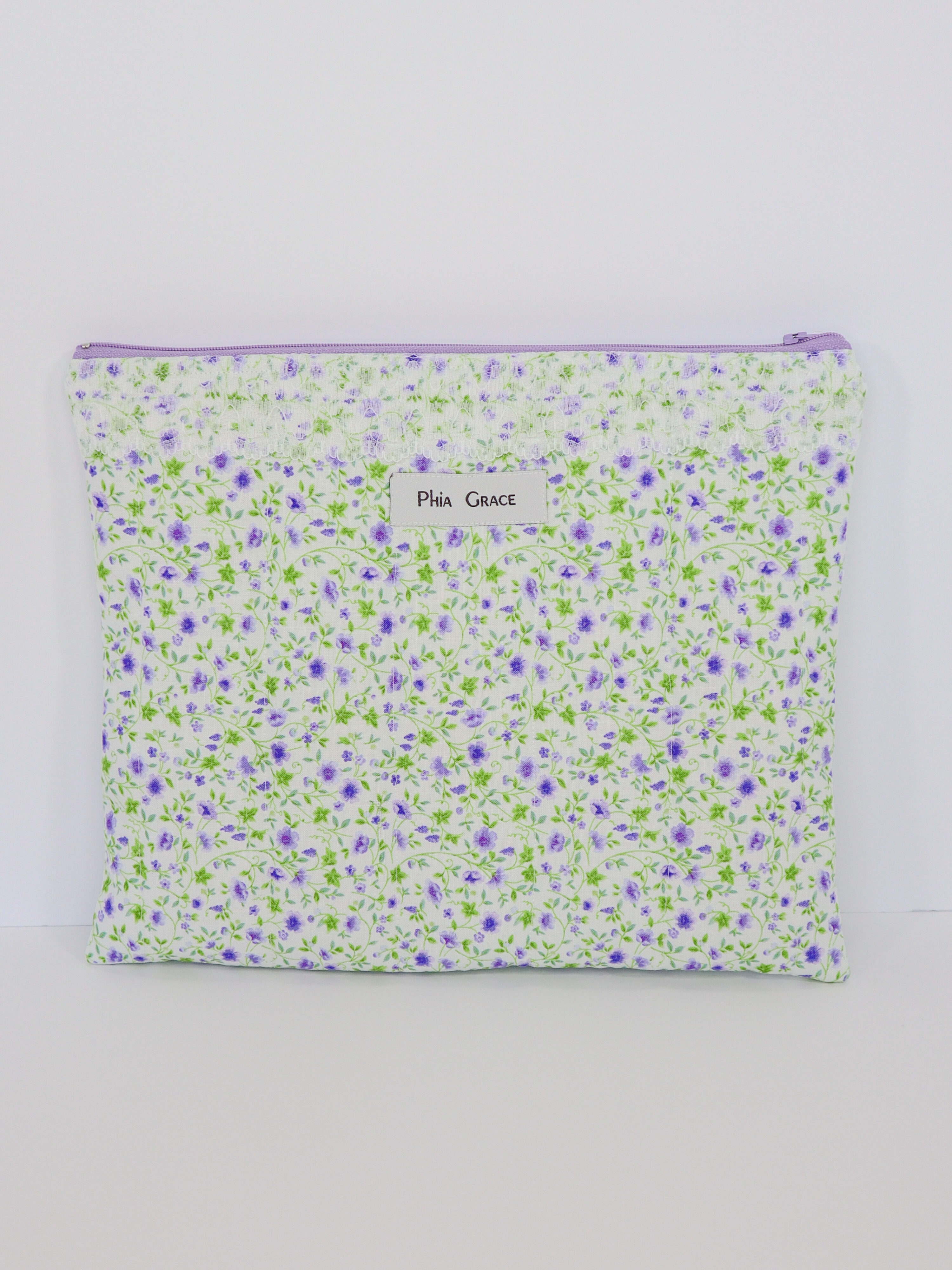 IMG_6131 iPad Case in Purple Floral