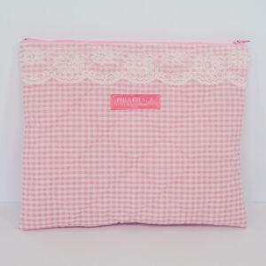 iPad Case in Pink Gingham