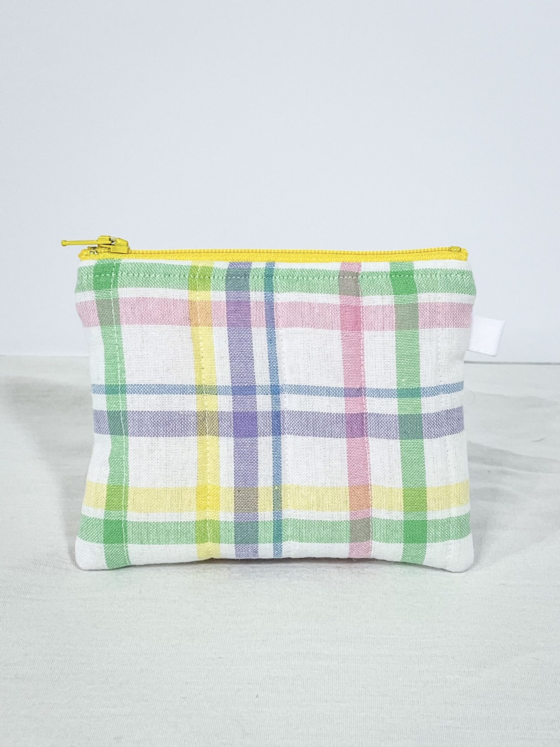 IMG_9034 Keychain Clutch Wallet in Pastel Plaid